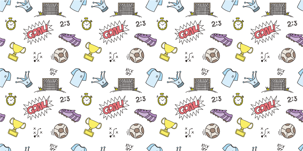 παιχνίδι βινυλίου χαλί θέμα αθλητικών συμβόλων - TenStickers