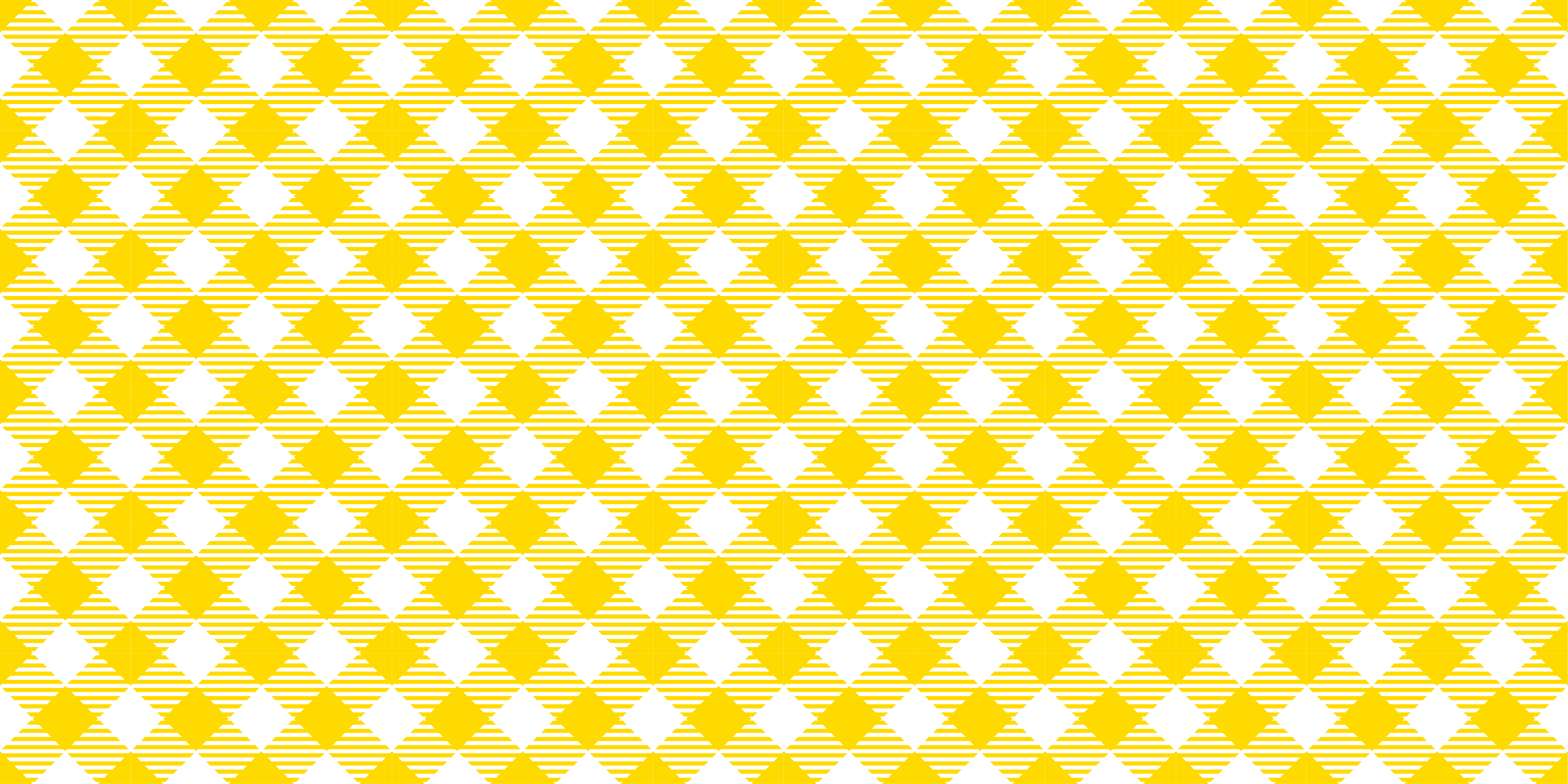 ριγέ χαλί μοτίβο κίτρινου διαμαντιού - TenStickers