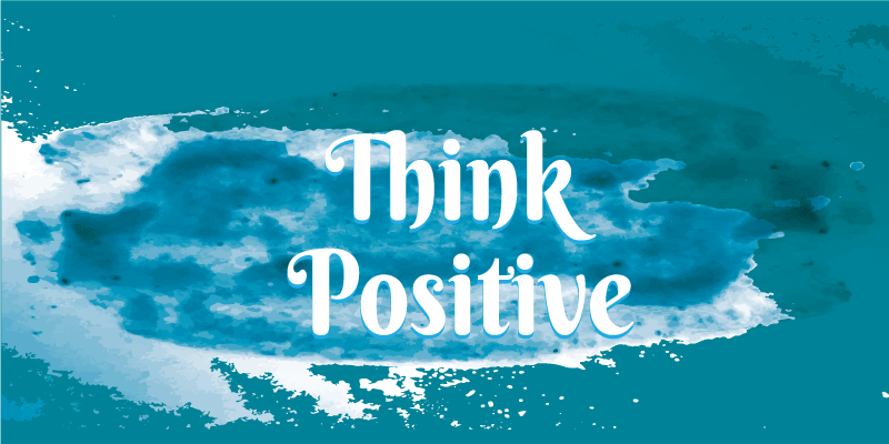 xαλιά βινυλίου με φράσεις αγκαλιάστε την αισιοδοξία - TenStickers