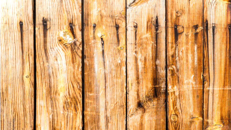 καφέ ακατέργαστες ξύλινες σανίδες υφή χαλί - TenStickers