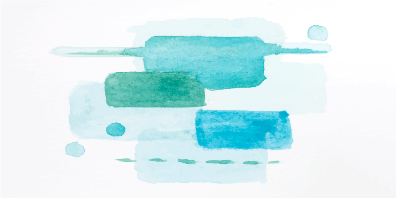 xαλί σαλονιού υδάτινα μπλοκ χρώματος - TenStickers