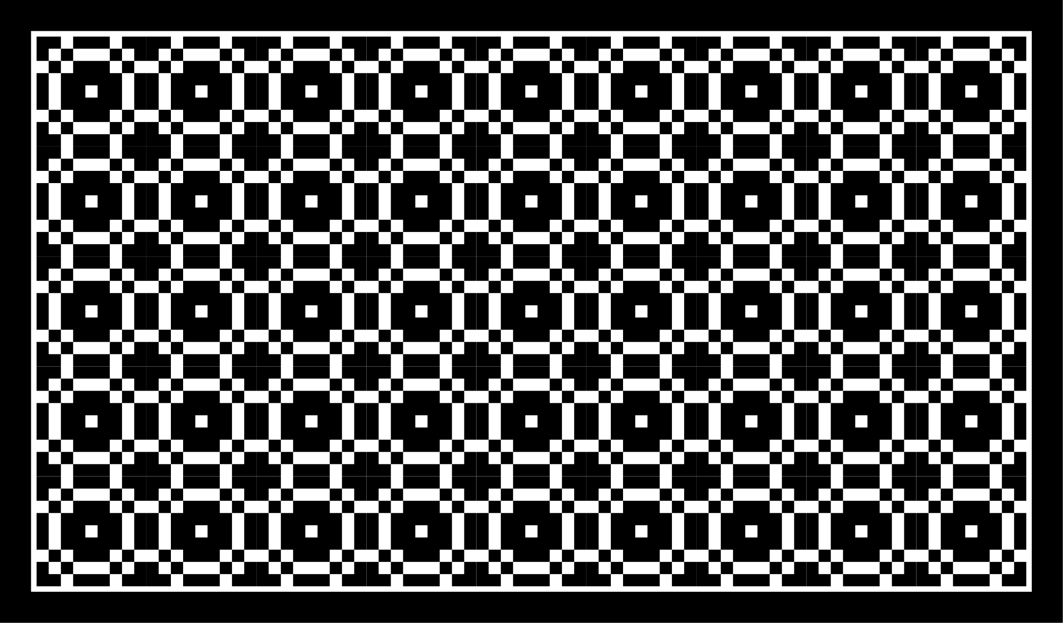 μαύρο άσπρο μικρό τετράγωνο μοκέτα κεραμίδι μοτίβο - TenStickers