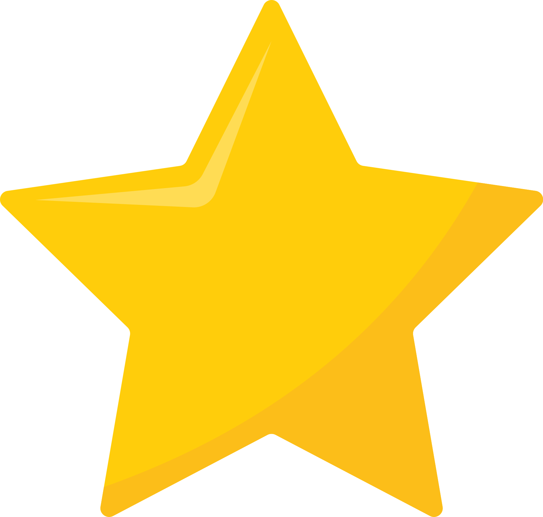 κίτρινο κλασικό χαλί βινυλίου αστέρι - TenStickers