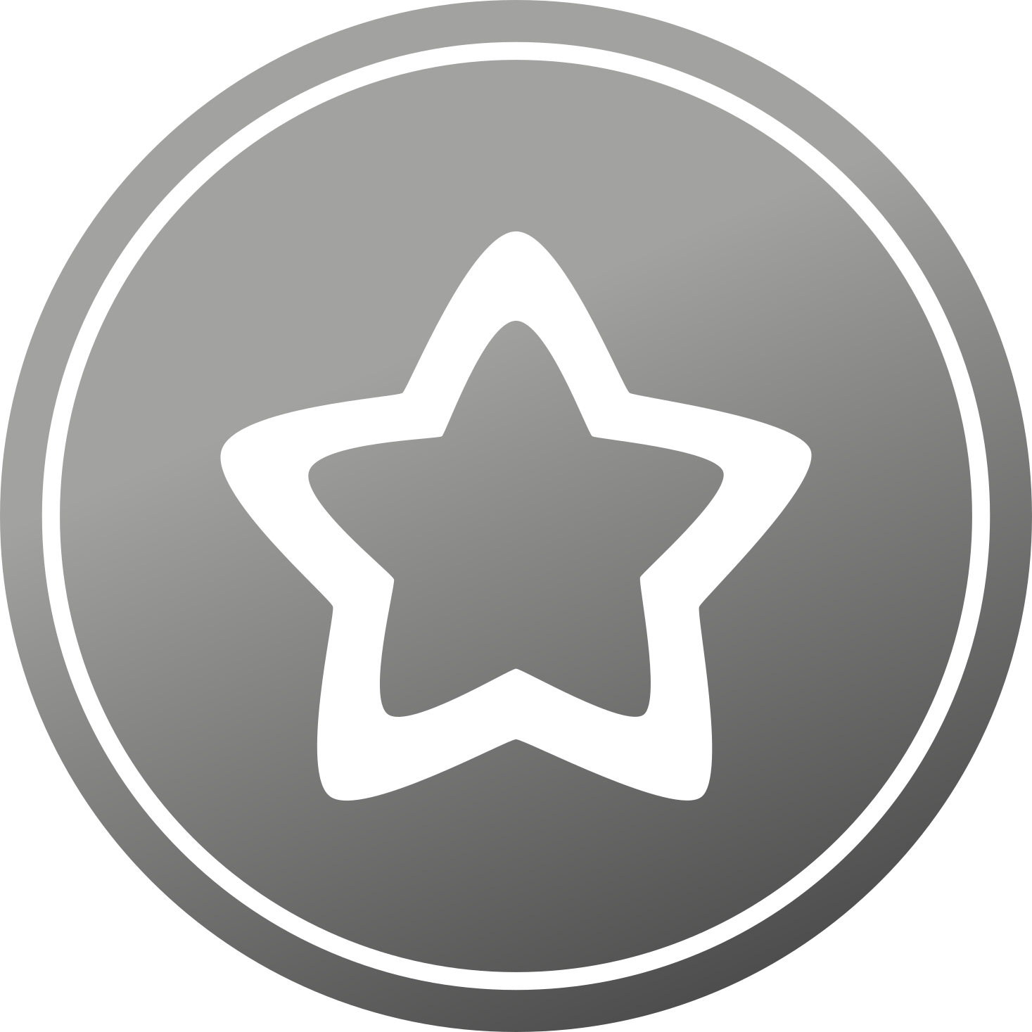 Σχέδιο αστέρια βινυλιακό χαλί κομψό γκρι μοτίβο - TenStickers