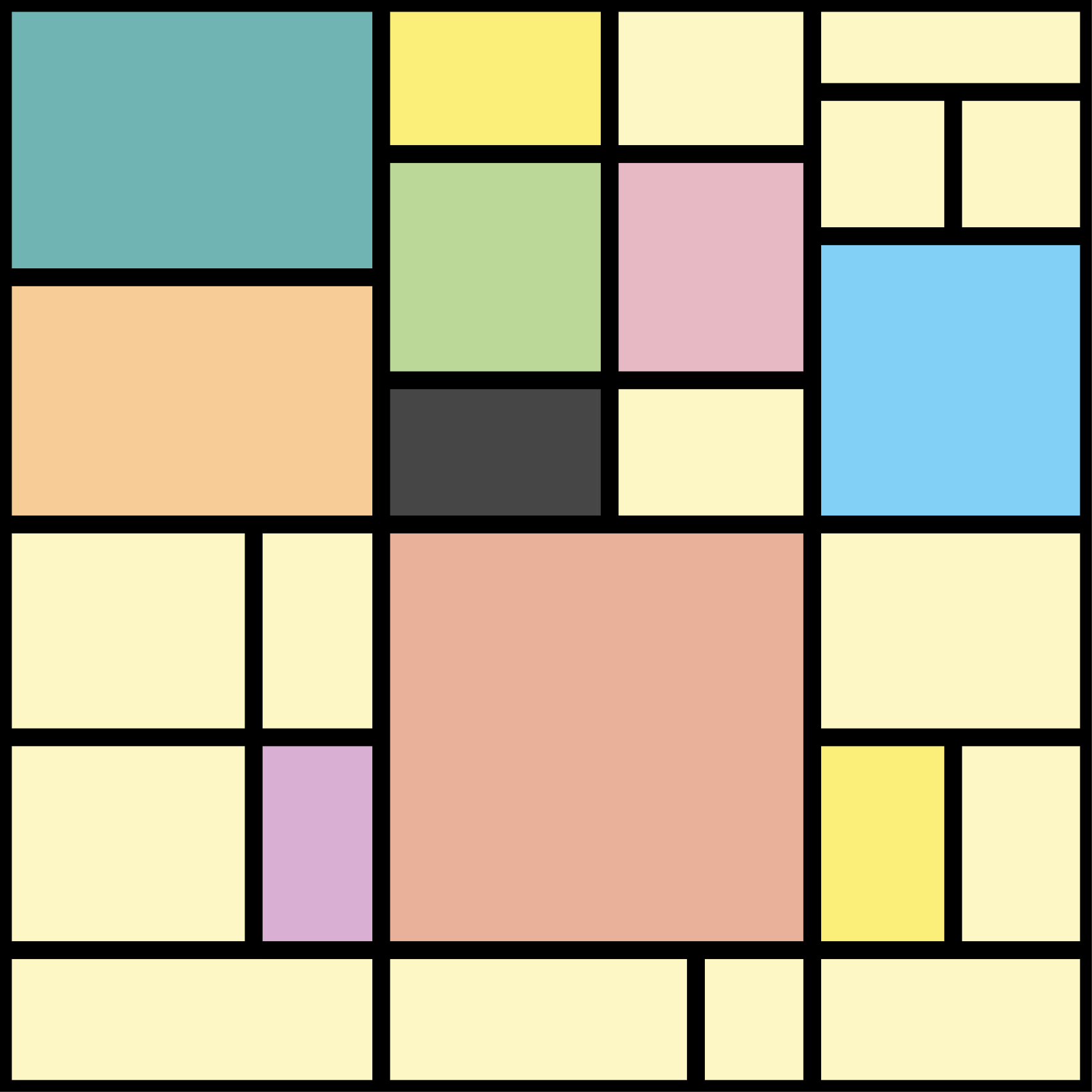 Χαλί γεωμετρικού σχεδιασμού Ζωντανή Γεωμετρία - TenStickers