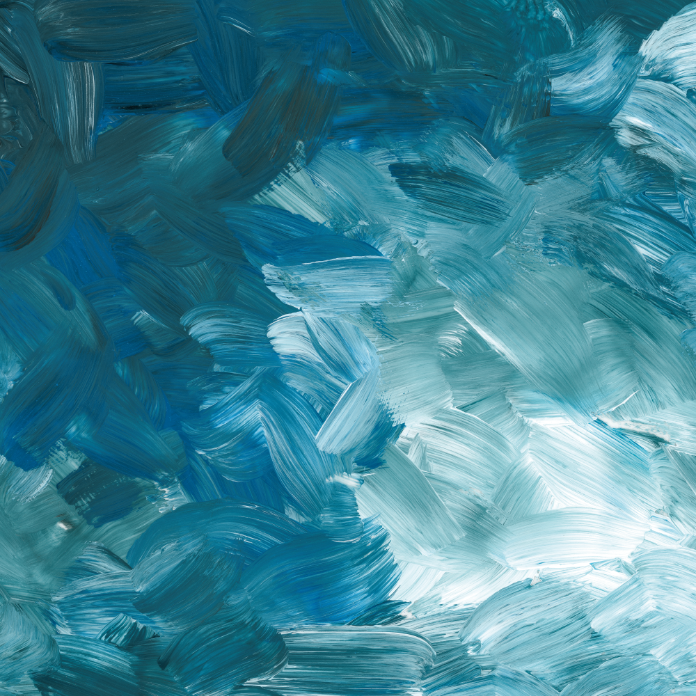 Χαλί βινυλίου θαλάσσιες πινελιές - TenStickers