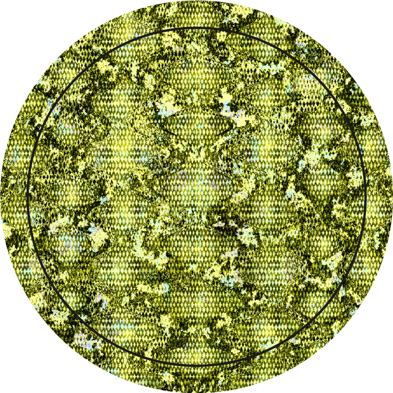 Χαλί με εκτύπωση ζώου σε πράσινη δερματική υφή ερπετού - TenStickers