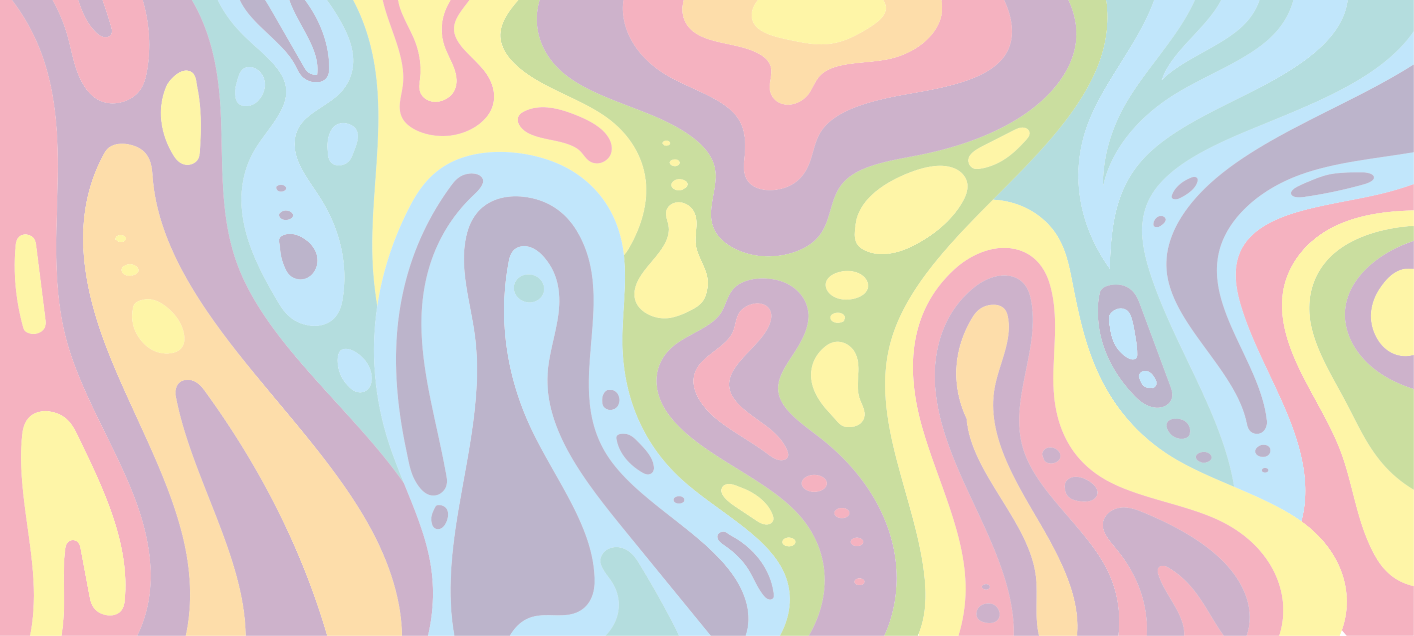 πολύχρωμο μοντέρνο χαλί με εφέ λάμπας λάβας - TenStickers