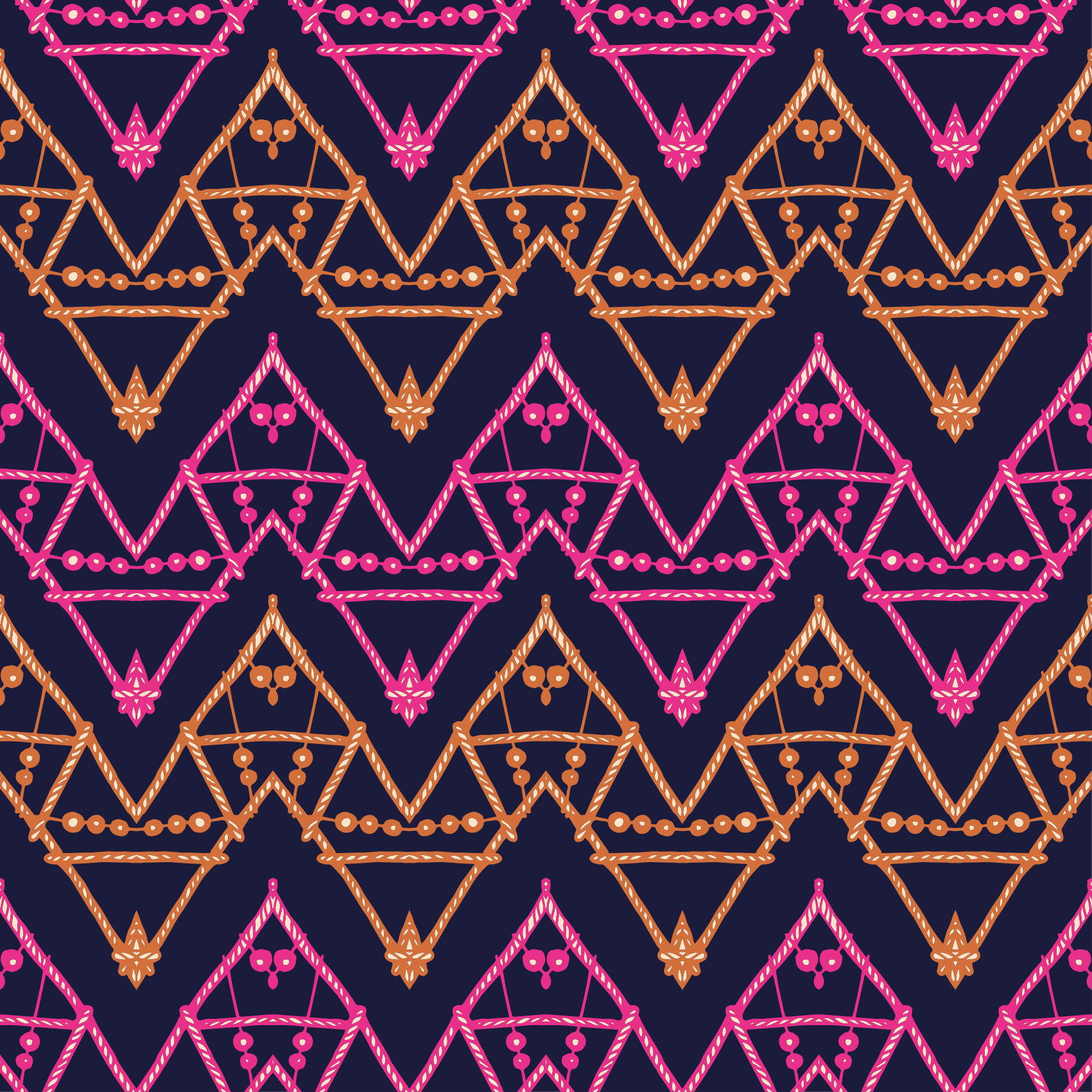 Εθνικό χαλί πολύχρωμο φυλετικό μοτίβο - TenStickers