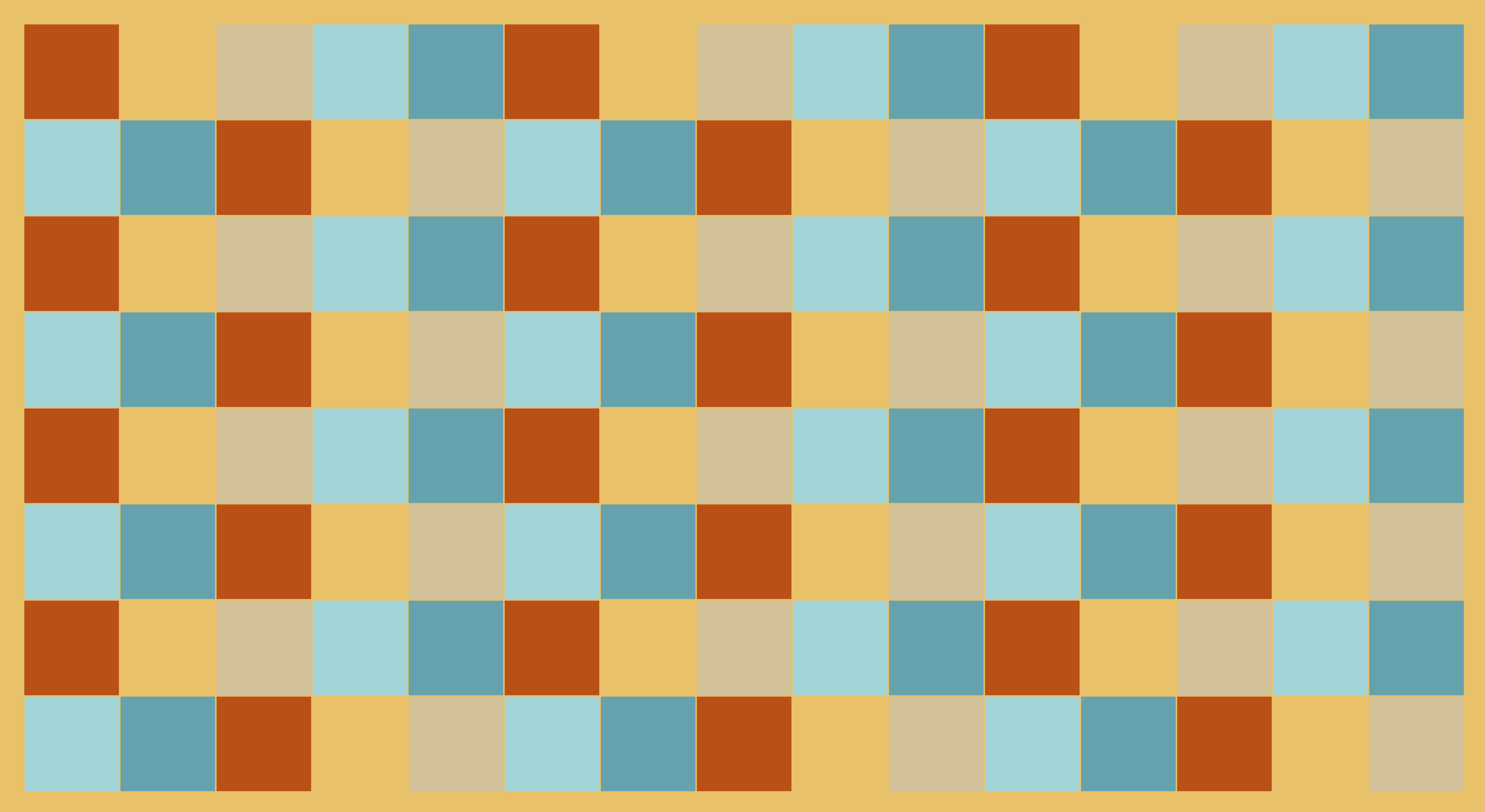 τετράγωνο χρώμα άμμου πλακάκι χαλί - TenStickers