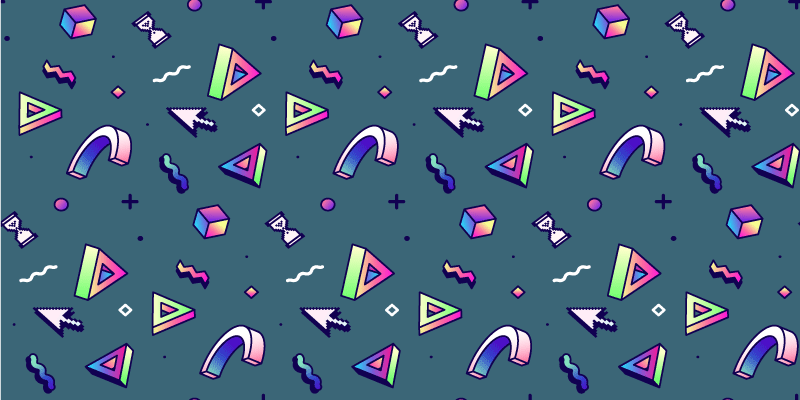 υφή χαλί γεωμετρική πιτσιλιά χρώματος - TenStickers