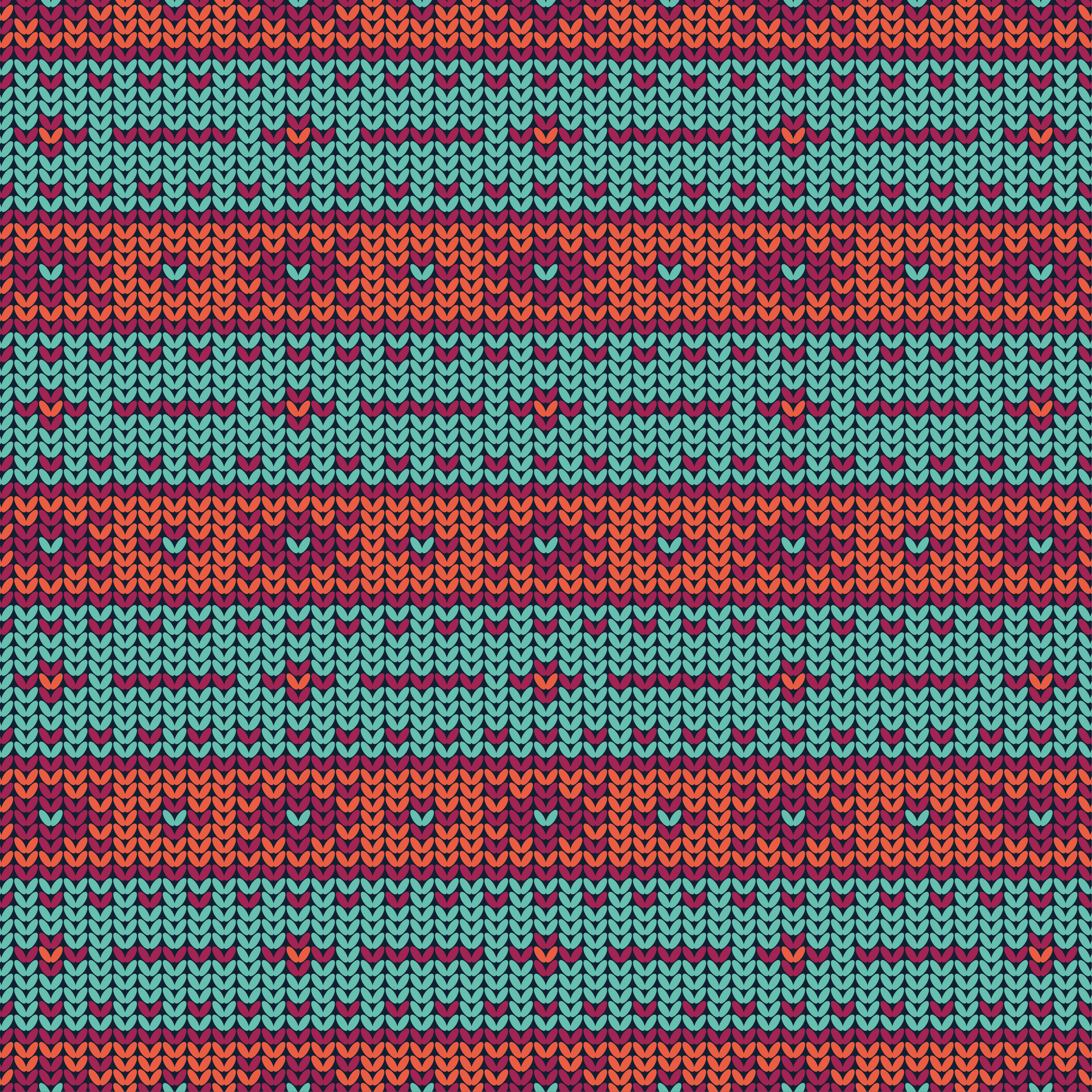 Εθνικό χαλί με Ζωντανό Γεωμετρικό Μοτίβο - TenStickers