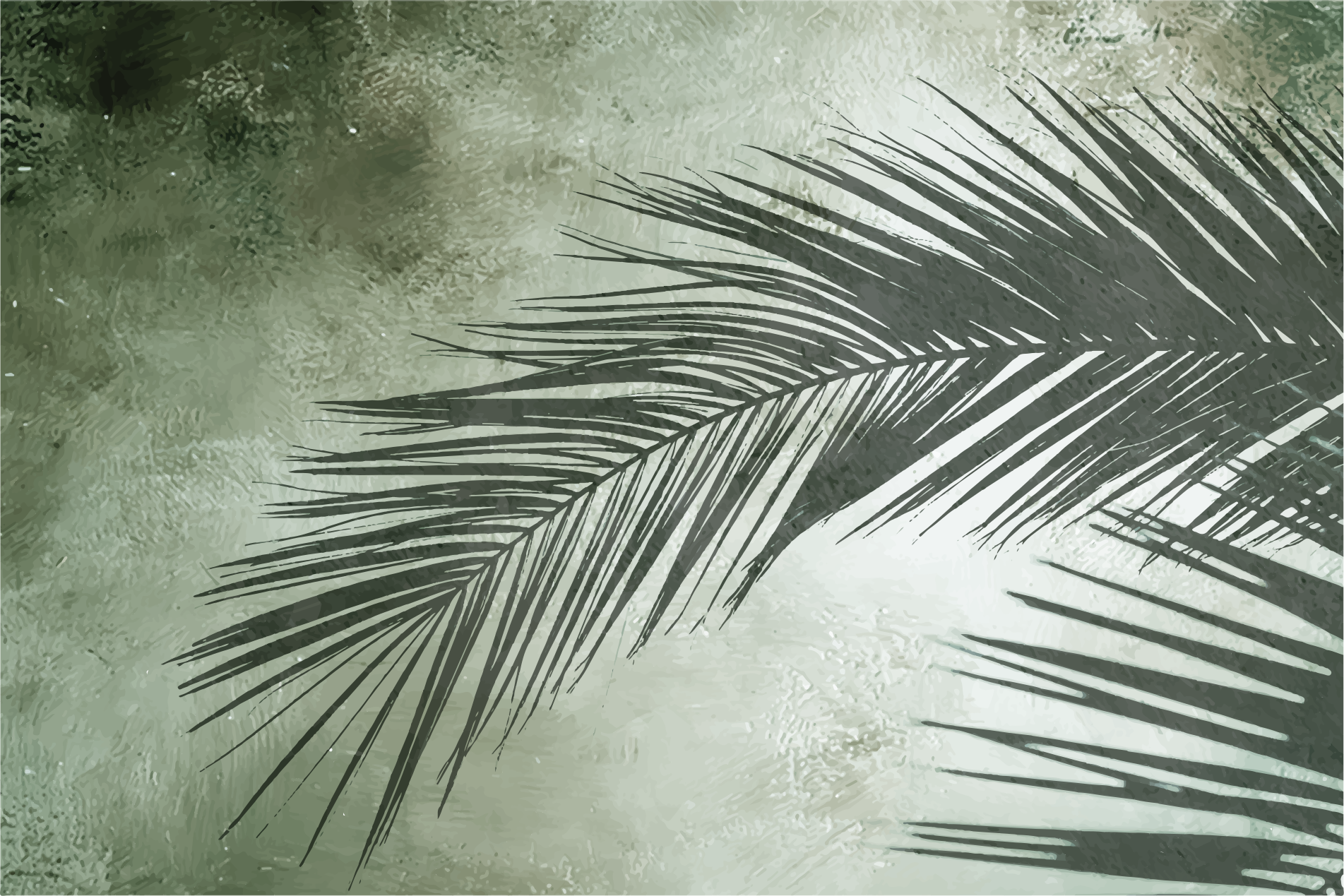 μακρύ λεπτό φύλλο μοτίβο λουλουδάτο χαλί - TenStickers