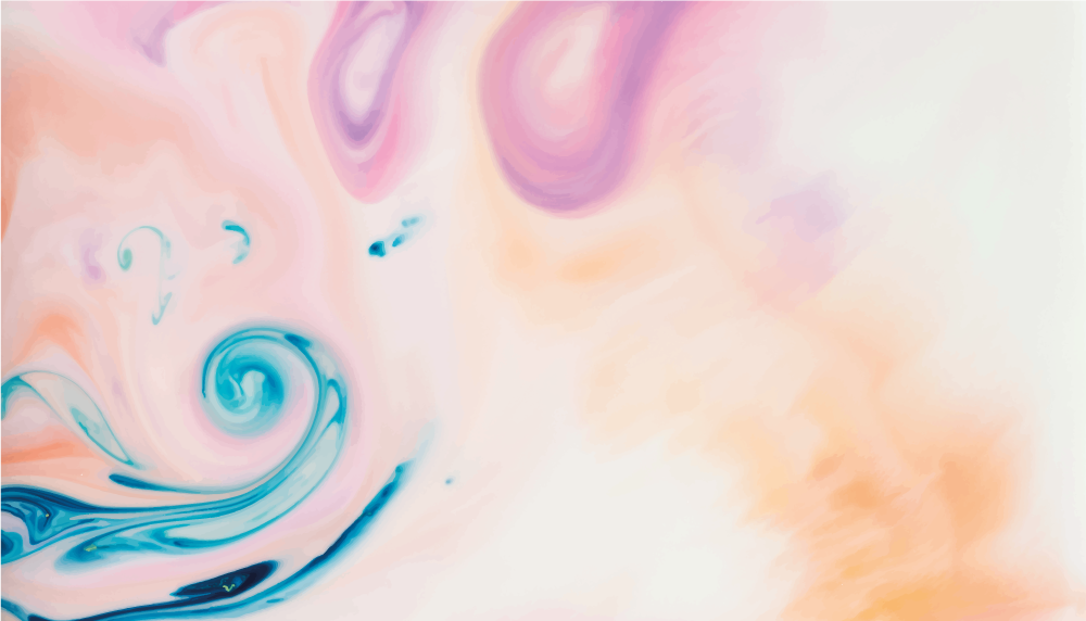 Μαρμάρινο χαλί βινυλίου πολύχρωμος στρόβιλος υγρού - TenStickers