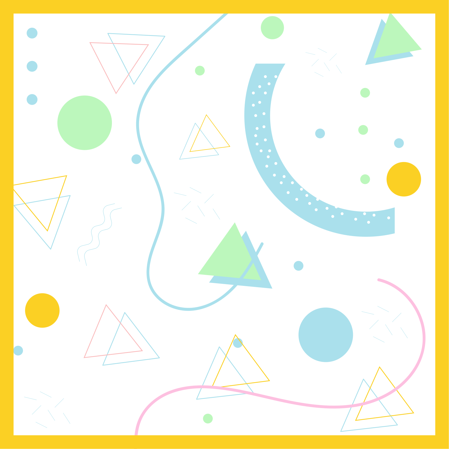 πράσινο και μπλε τρίγωνο μοτίβο βινυλίου χαλί - TenStickers