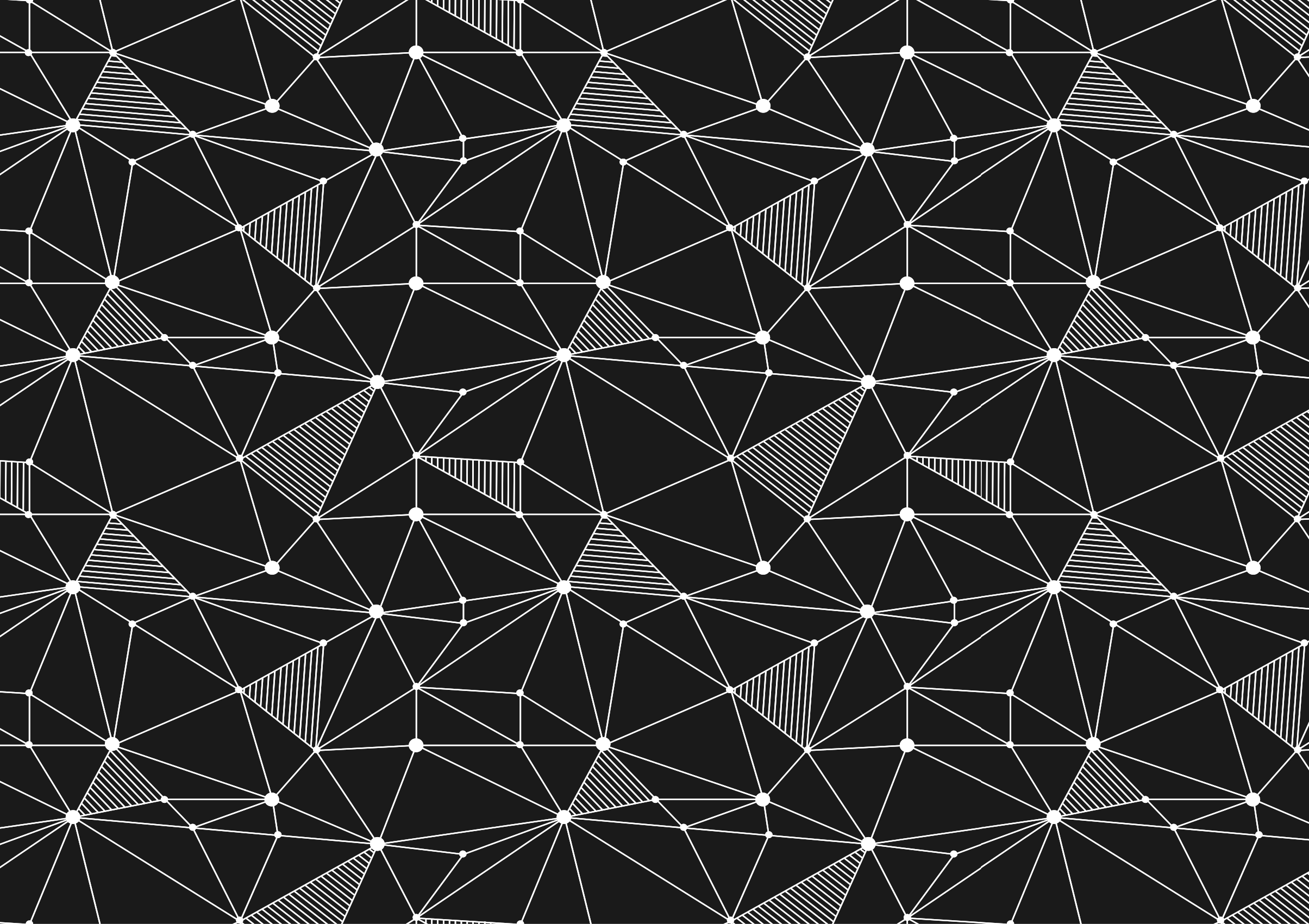 μαύρο ακανόνιστο σχήμα μοντέρνο χαλί - TenStickers