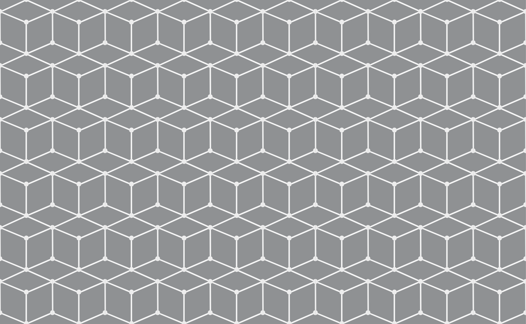 λευκοί κύβοι πάνω σε γκρι φόντο μοντέρνο χαλί - TenStickers