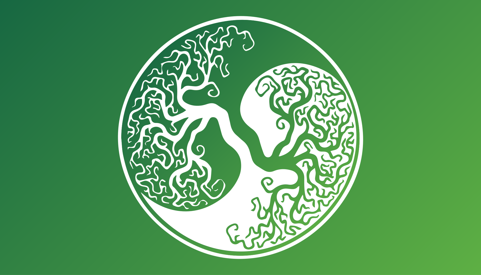 αυθεντικό ορθογώνιο χαλί γιν γιανγκ της ζωής - TenStickers