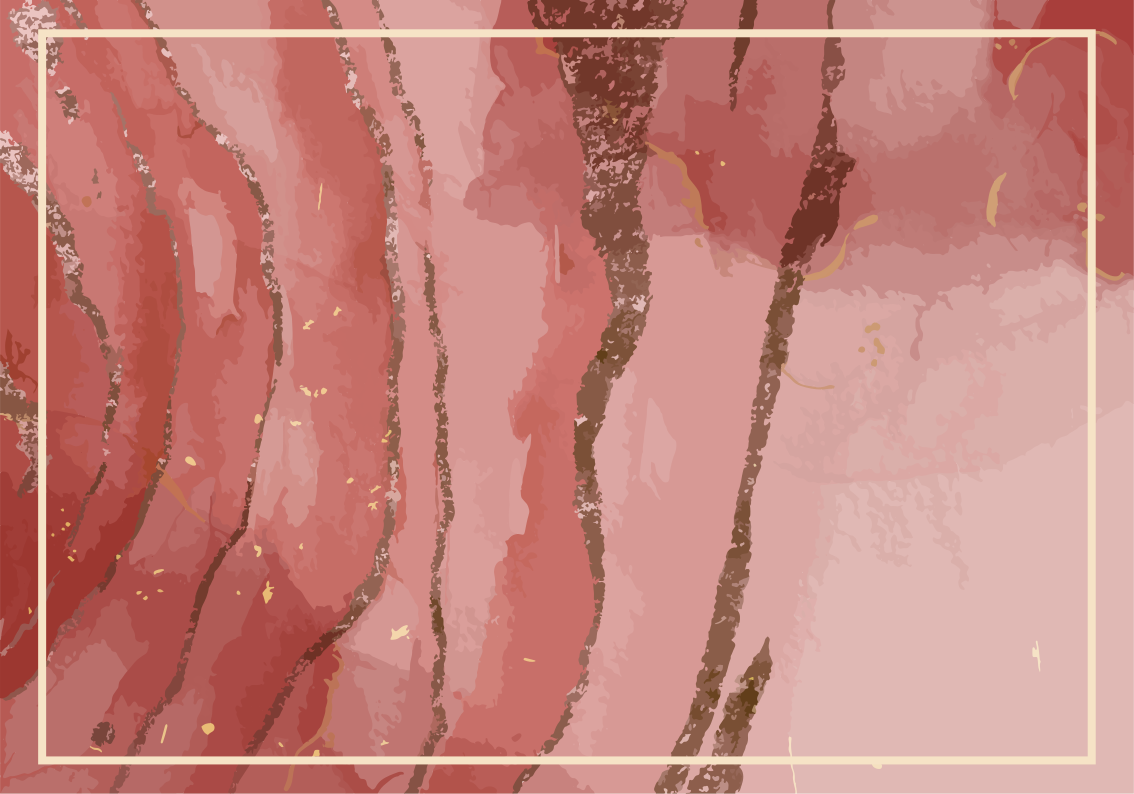 λαμπερό ροζ ακουαρέλα χαλί κρεβατοκάμαρας - TenStickers