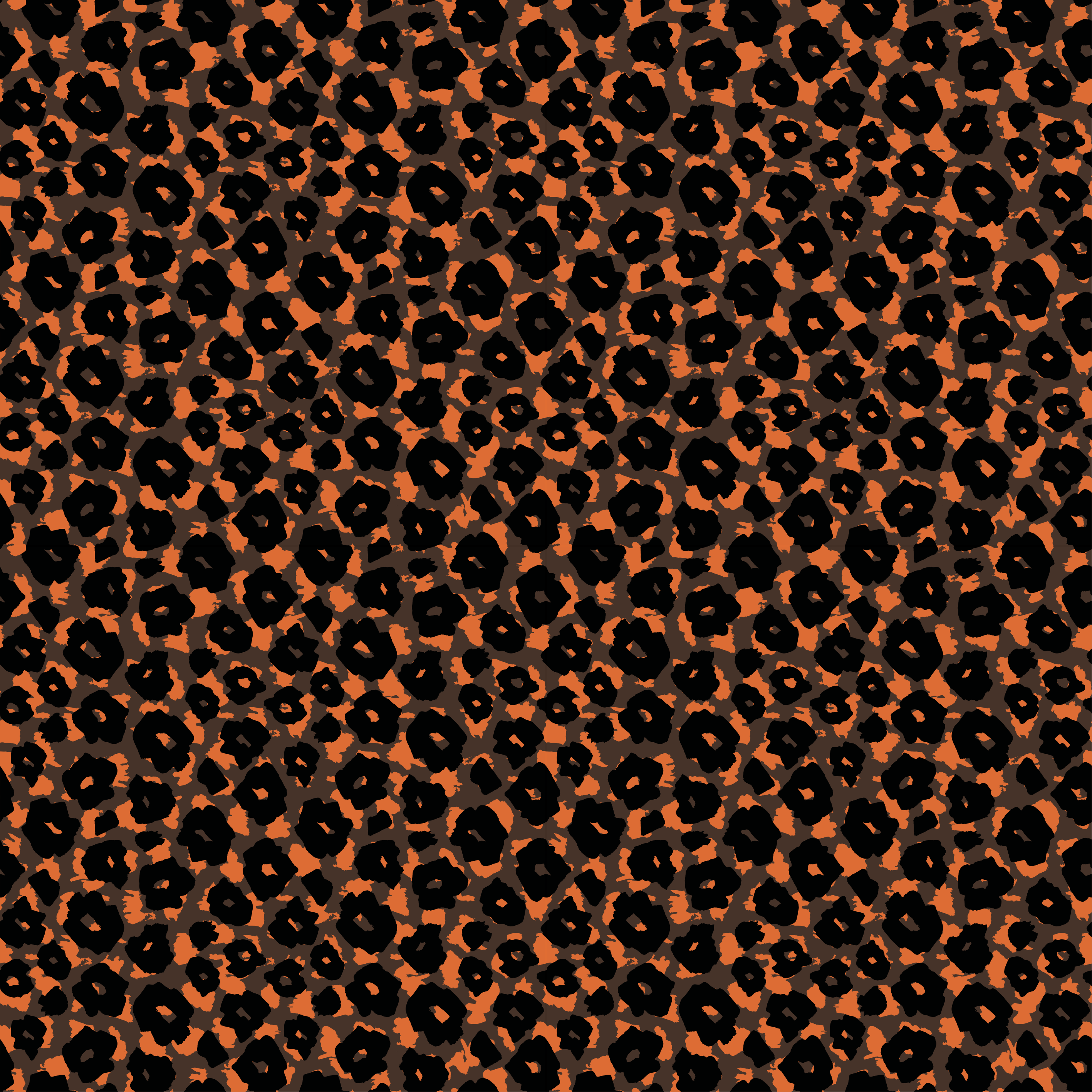 χαλί απομίμησης λεοπάρδαλης καλαχάρι - TenStickers