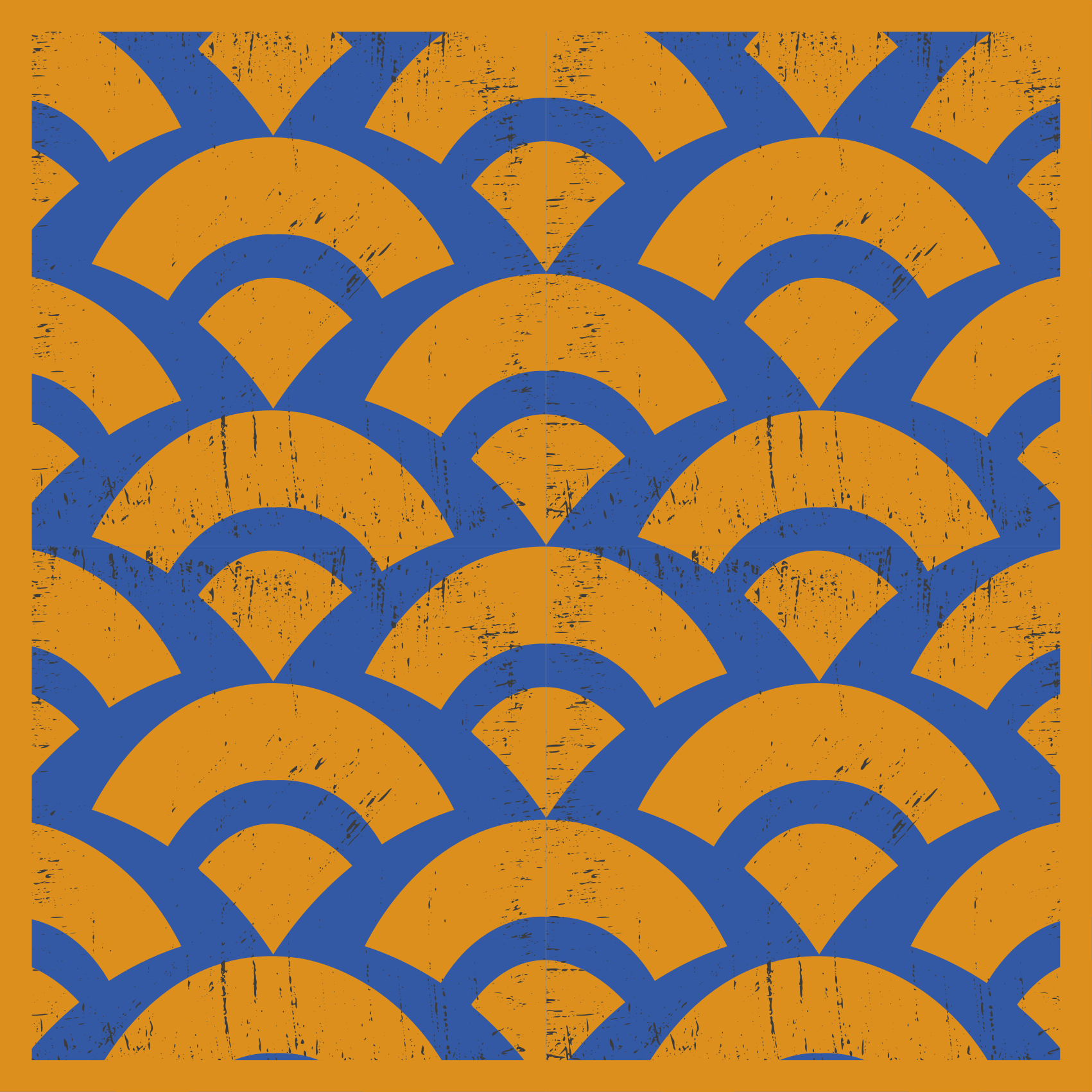 παλιό πολύχρωμο ξεθωριασμένο μοτίβο vintage χαλί - TenStickers