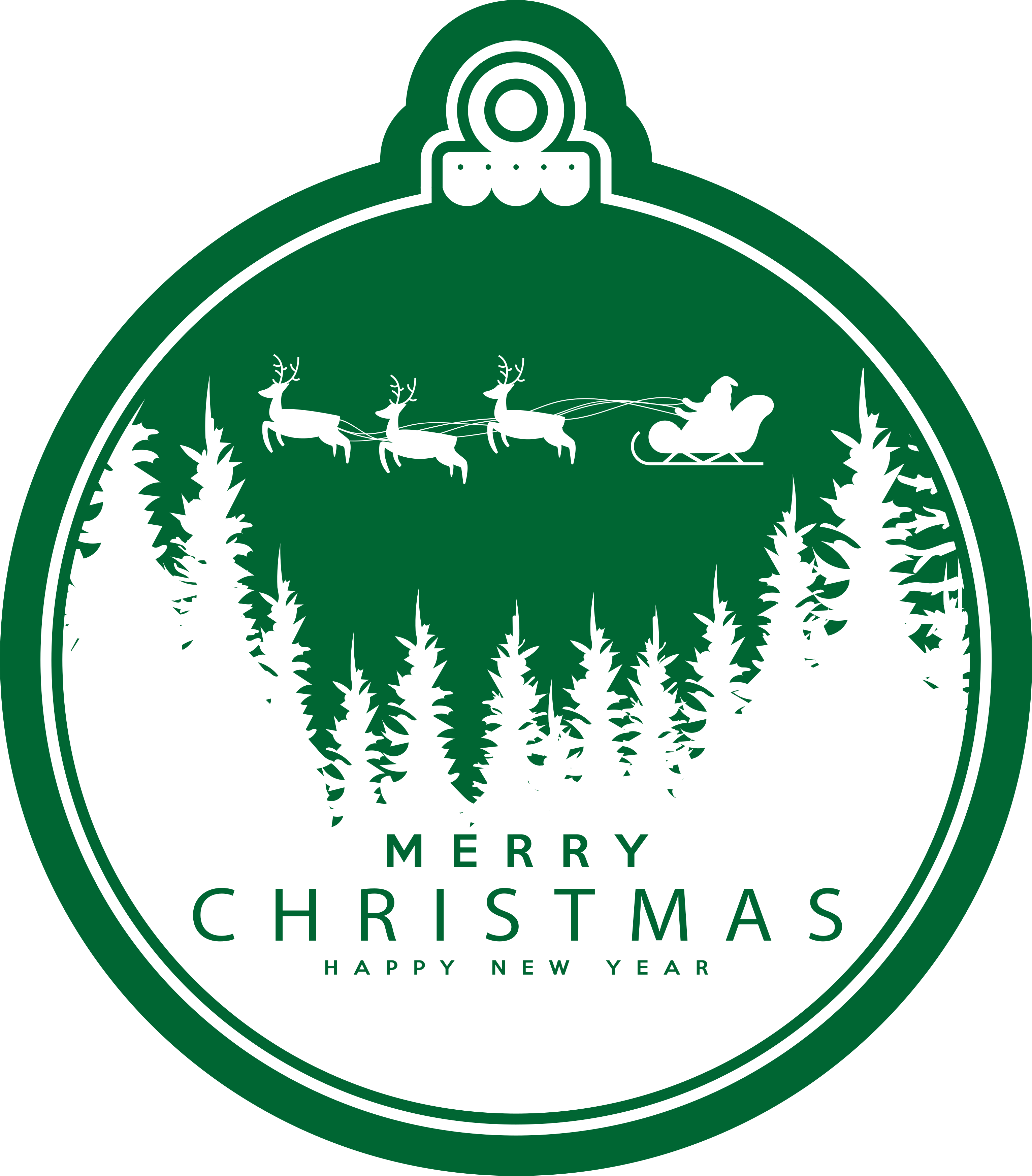 καλά χριστουγεννιάτικα σκηνικά χριστουγεννιάτικο χαλί βινυλίου - TenStickers