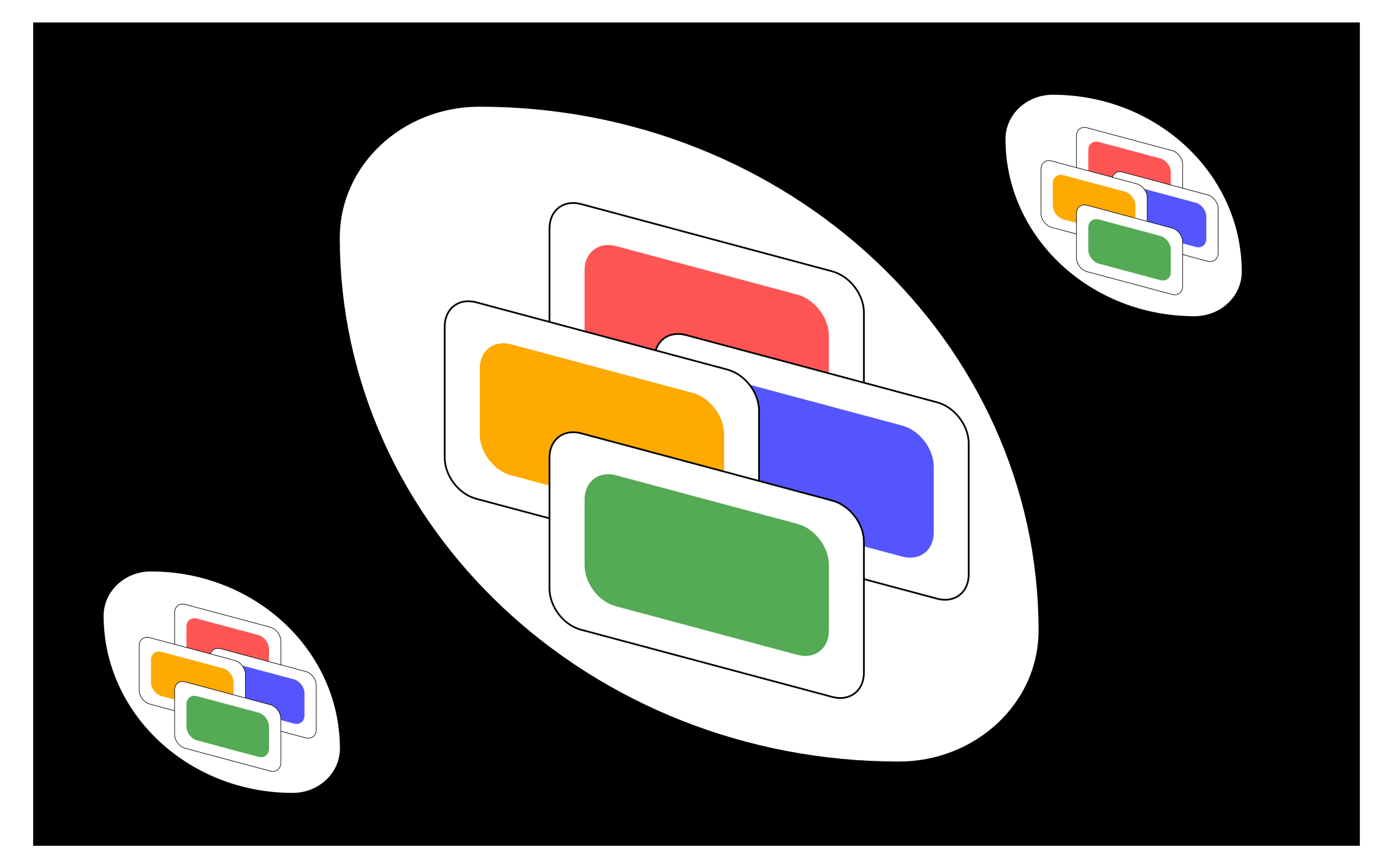 Uno κάρτα αλλαγή χρώματος χαλί κρεβατοκάμαρας - TenStickers