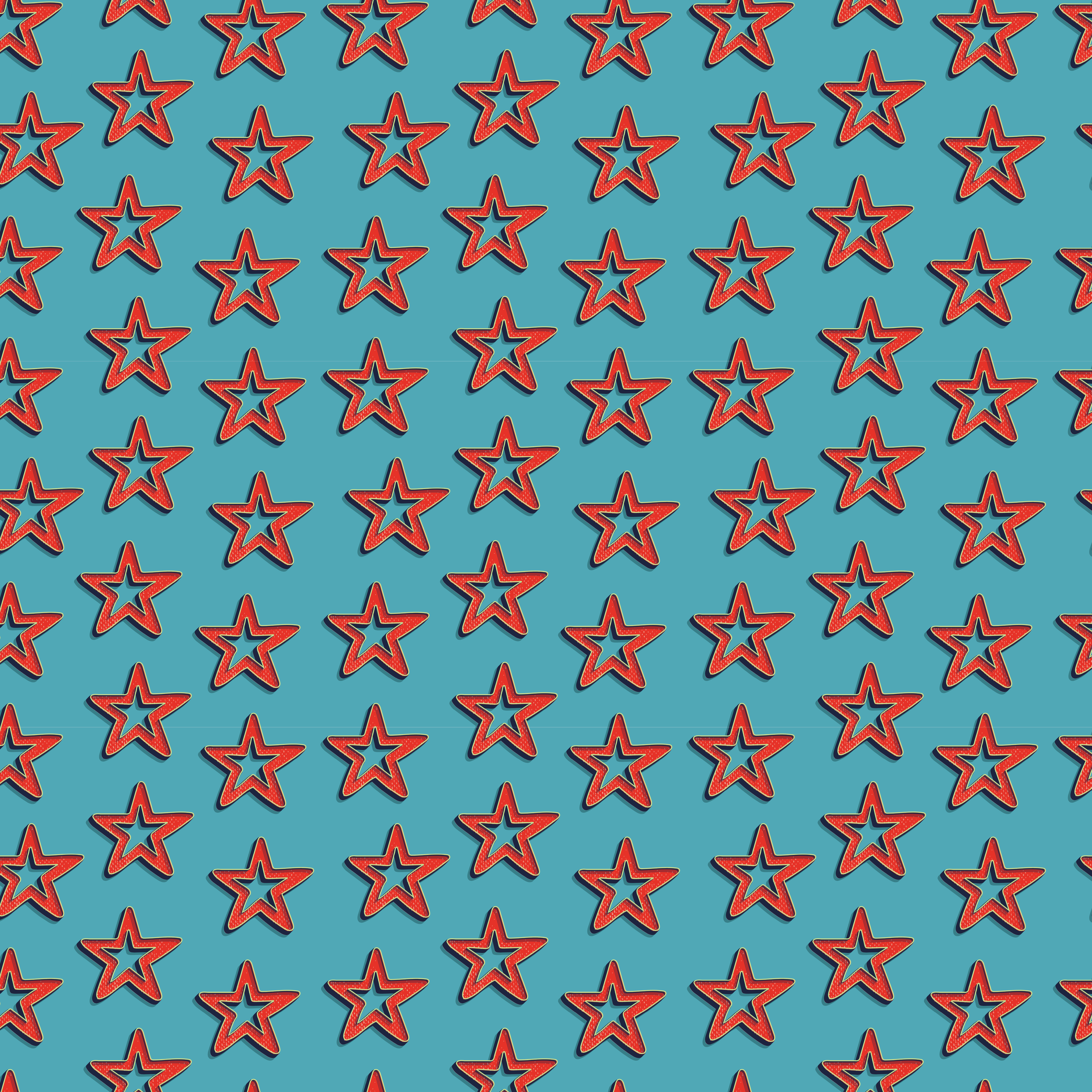 σχέδιο αστέρια βινυλιακό χαλί ουράνια έμπνευση - TenStickers