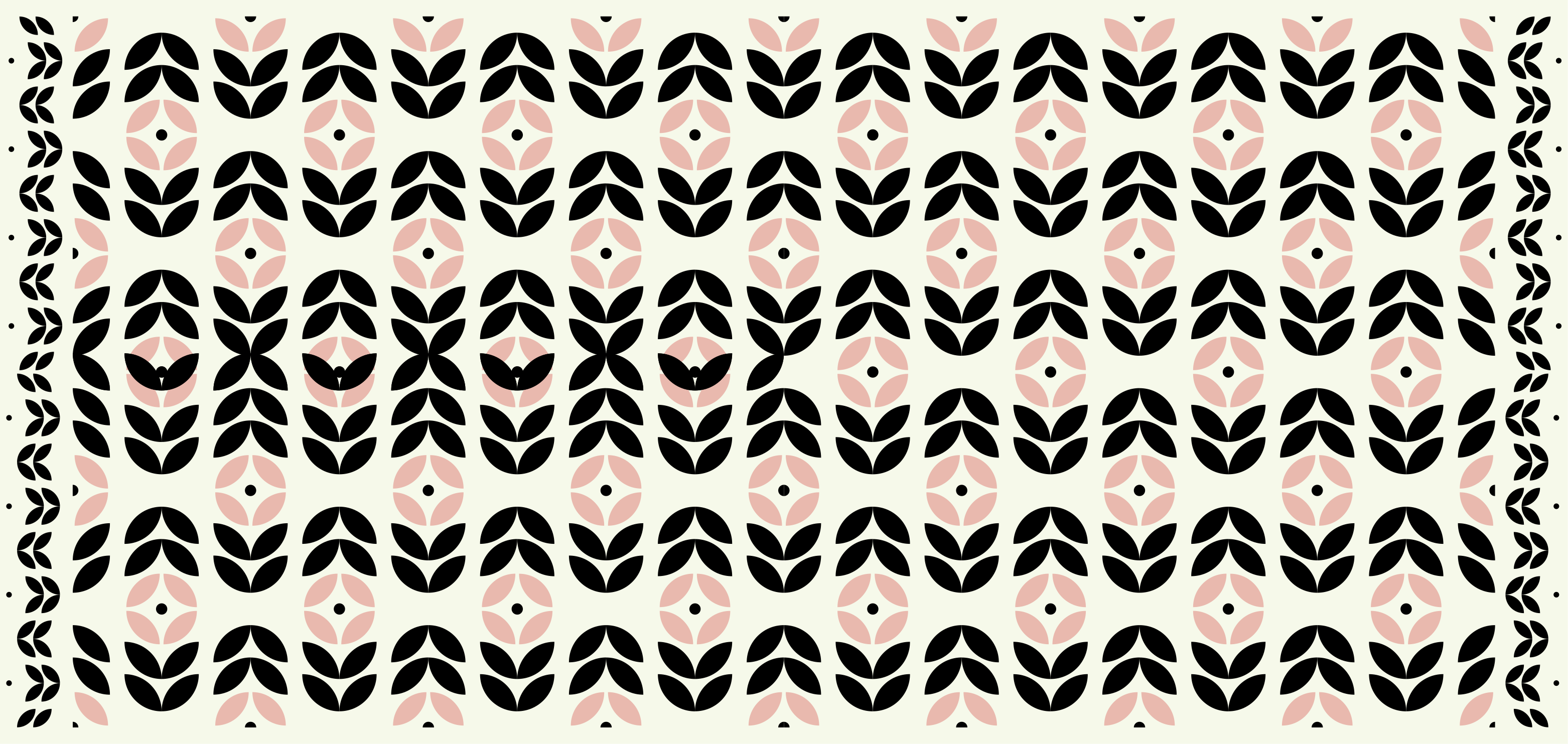 μοντέρνο χαλί λουλουδάτο γεωμετρικό μοτίβο - TenStickers