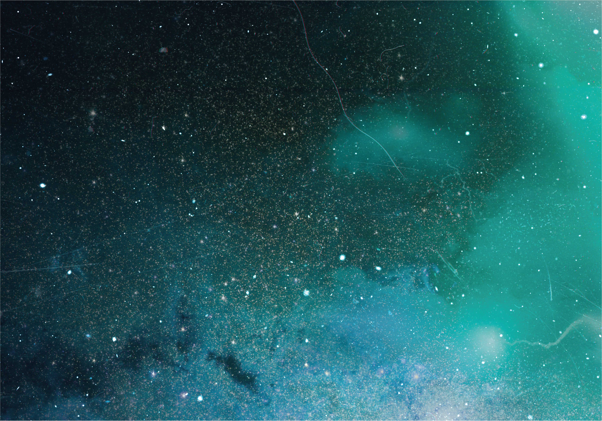 σχέδιο αστέρια βινυλιακό χαλί κοσμική απόχρωση γαλαξία - TenStickers