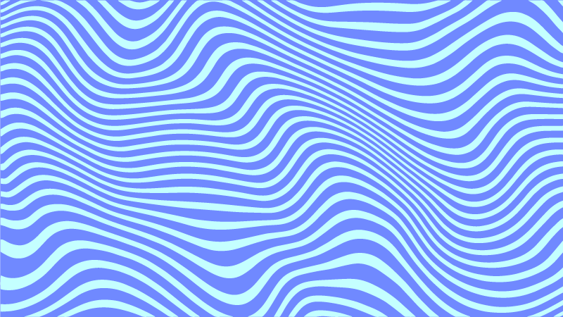 xαλί γεωμετρικού σχεδιασμού ρέοντα μπλε κύματα - TenStickers