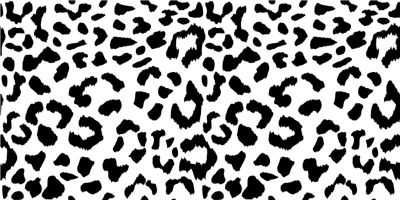 χαλί λεοπάρ απλό animal print με animal print - TenStickers