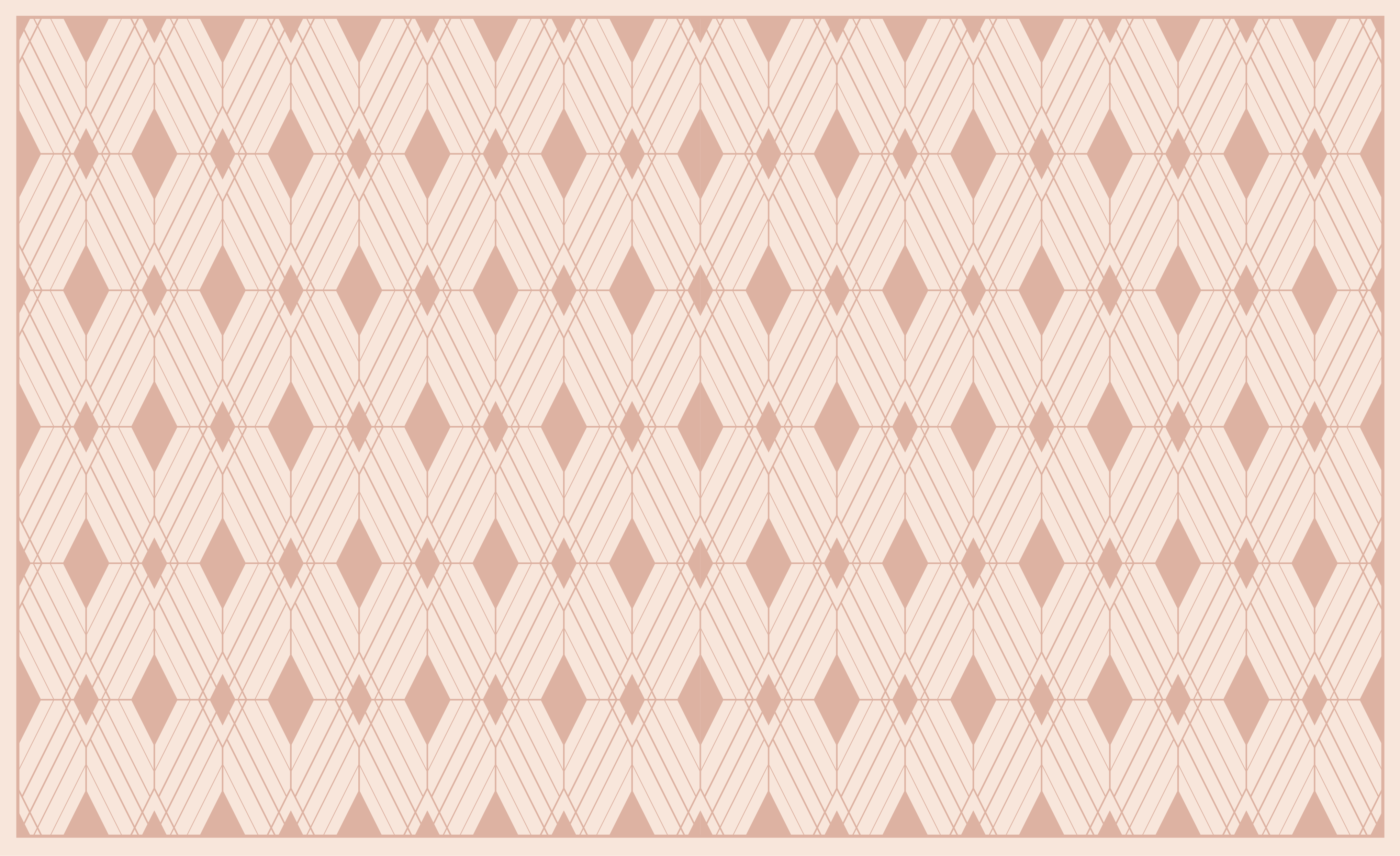 μοντέρνο χαλί γεωμετρικό μοτίβο διαμαντιού - TenStickers