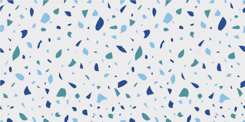 Μαρμάρινο χαλί βινυλίου πολύχρωμο μοτίβο - TenStickers