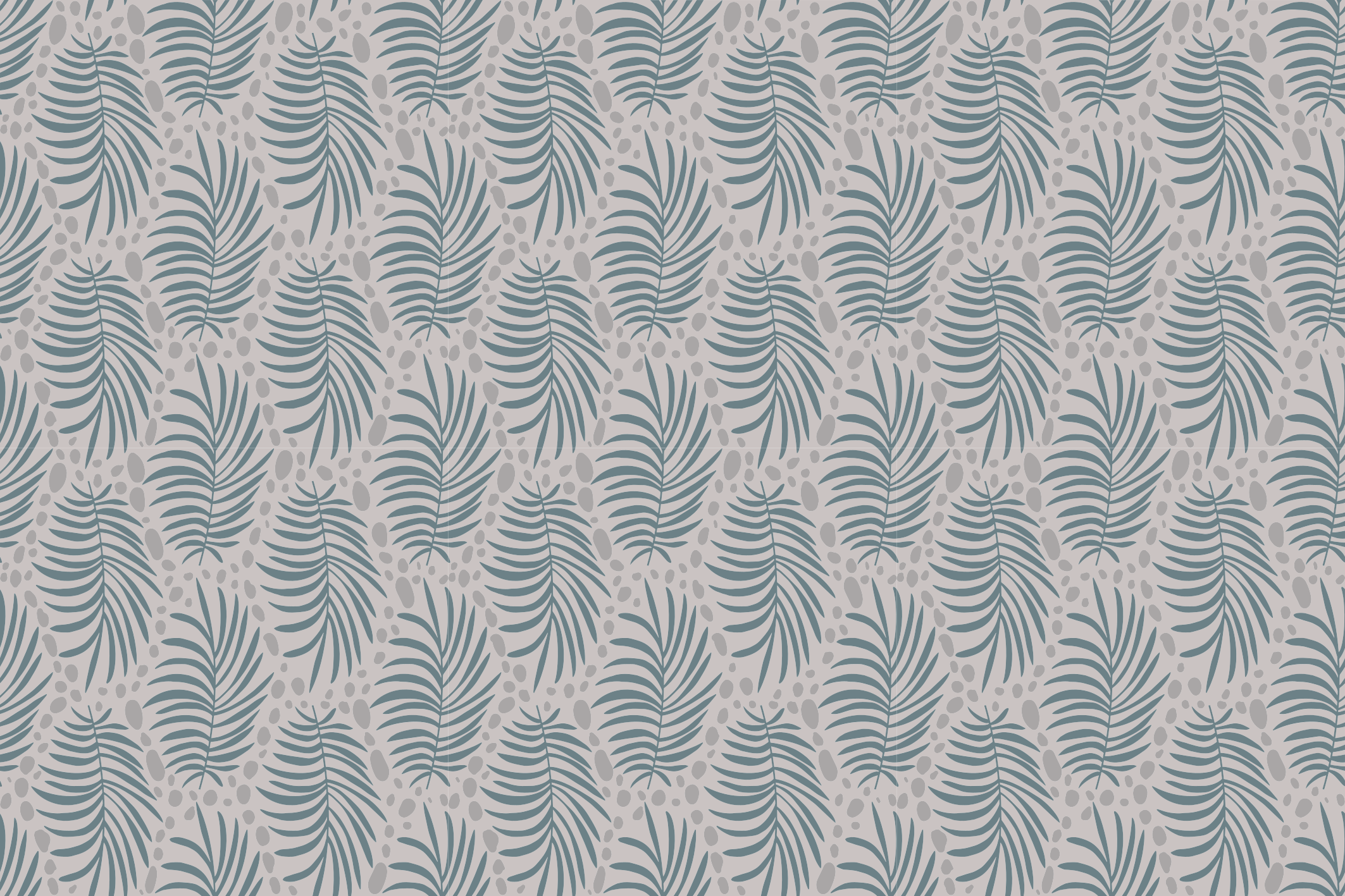 Χαλί φύσης με φύλλωμα σε πράσινους τόνους - TenStickers