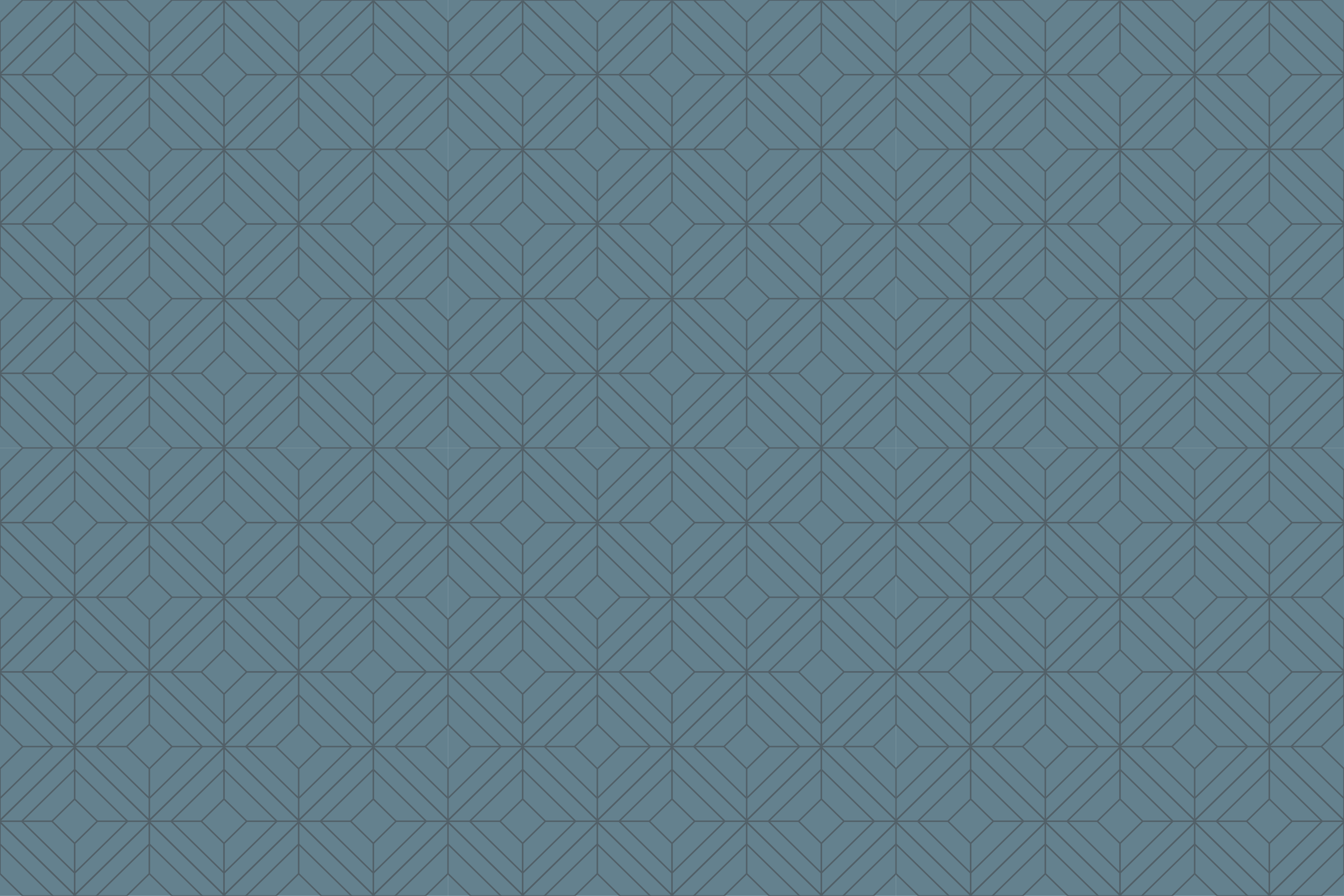 κομψό μπλε διαμάντι σκανδιναβικό βινύλιο χαλί - TenStickers