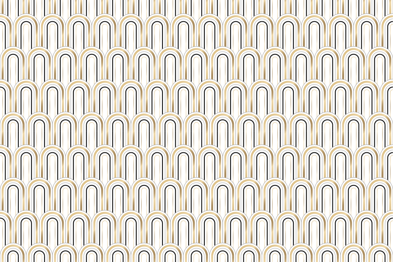 Art deco γεωμετρικές φιγούρες γεωμετρικά χαλιά - TenStickers