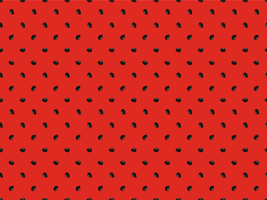 μοντέρνο χαλί καρπούζι χωρίς ραφή πρότυπο - TenStickers