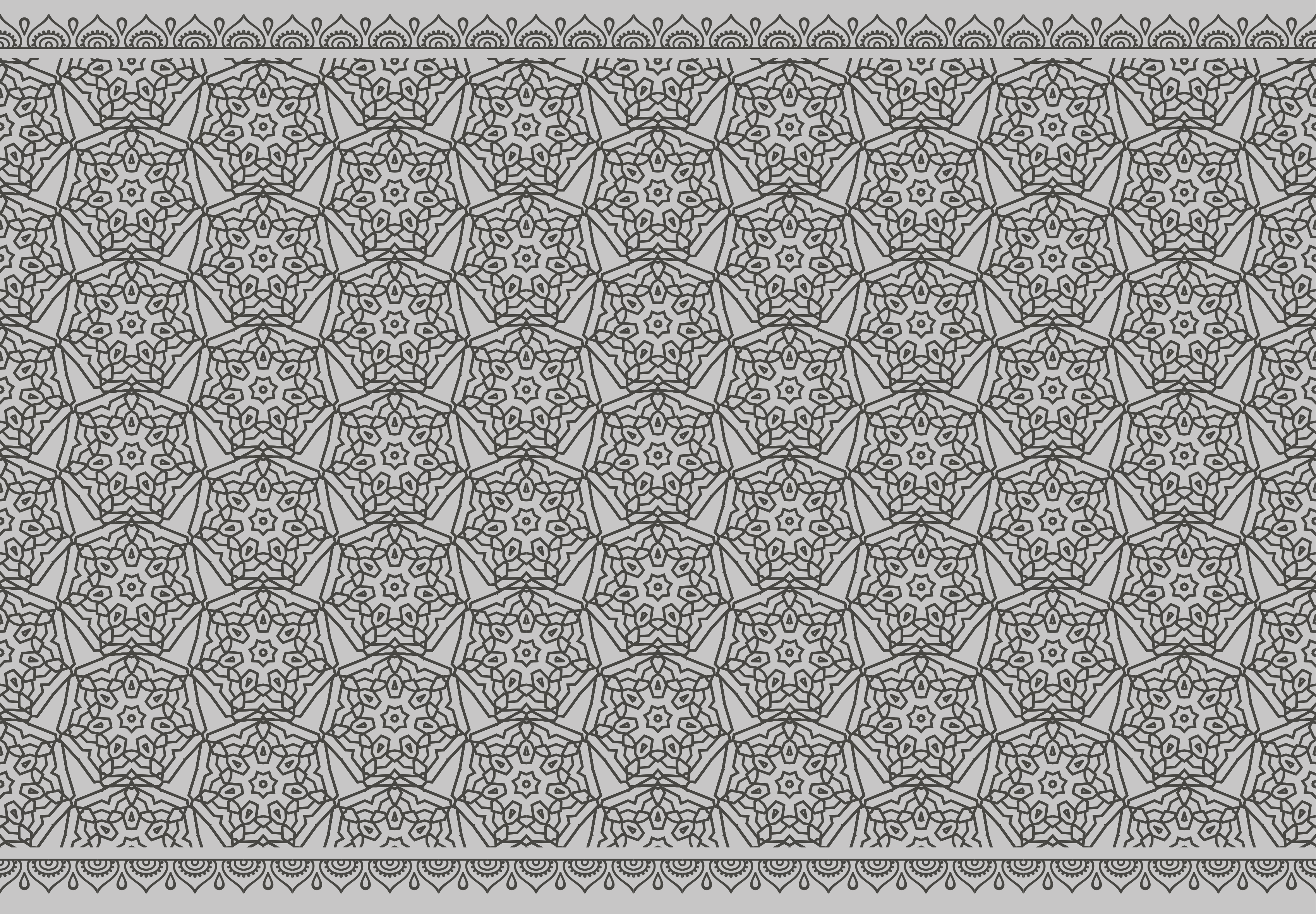 αφηρημένο αραβικό πλακάκι γεωμετρικό χαλί βινυλίου - TenStickers