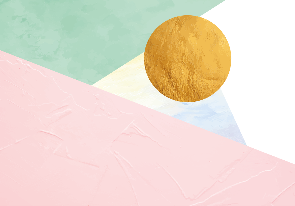 xαλί γεωμετρικού σχεδιασμού γεωμετρικά παστέλ σχήματα - TenStickers