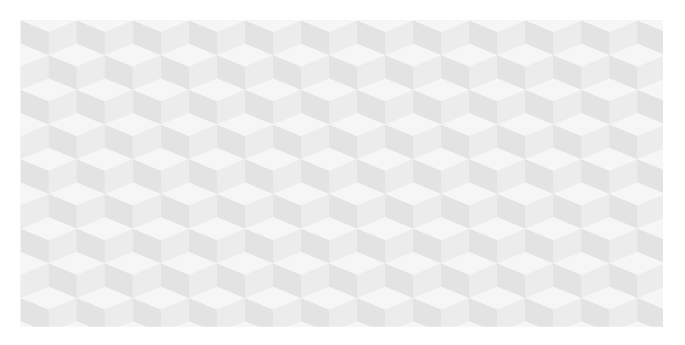 λευκά τρισδιάστατα γεωμετρικά χαλιά με σχέδιο γεωμετρικών κύβων - TenStickers