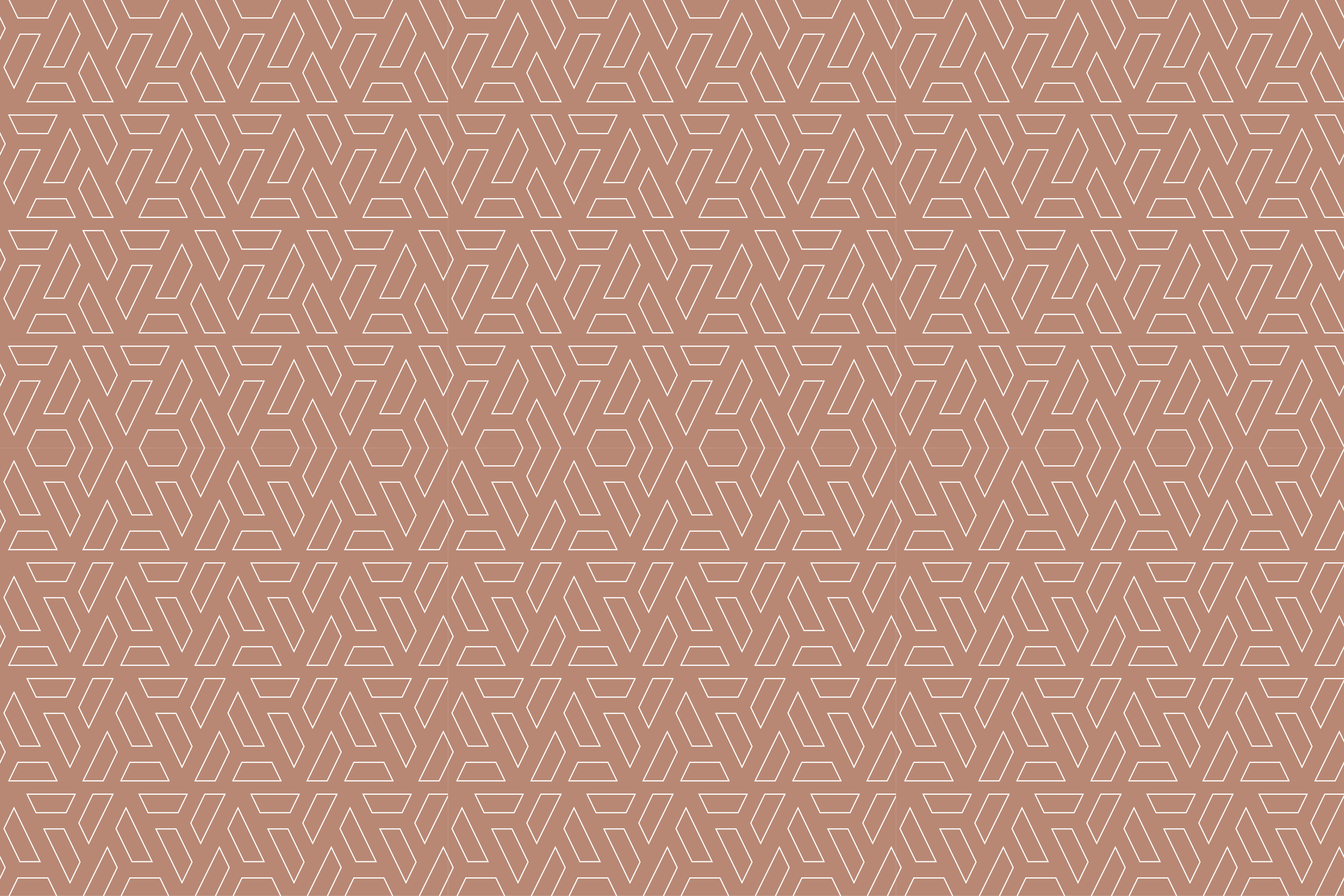 τερακότα ορθογώνια μοτίβα γεωμετρικά χαλιά - TenStickers