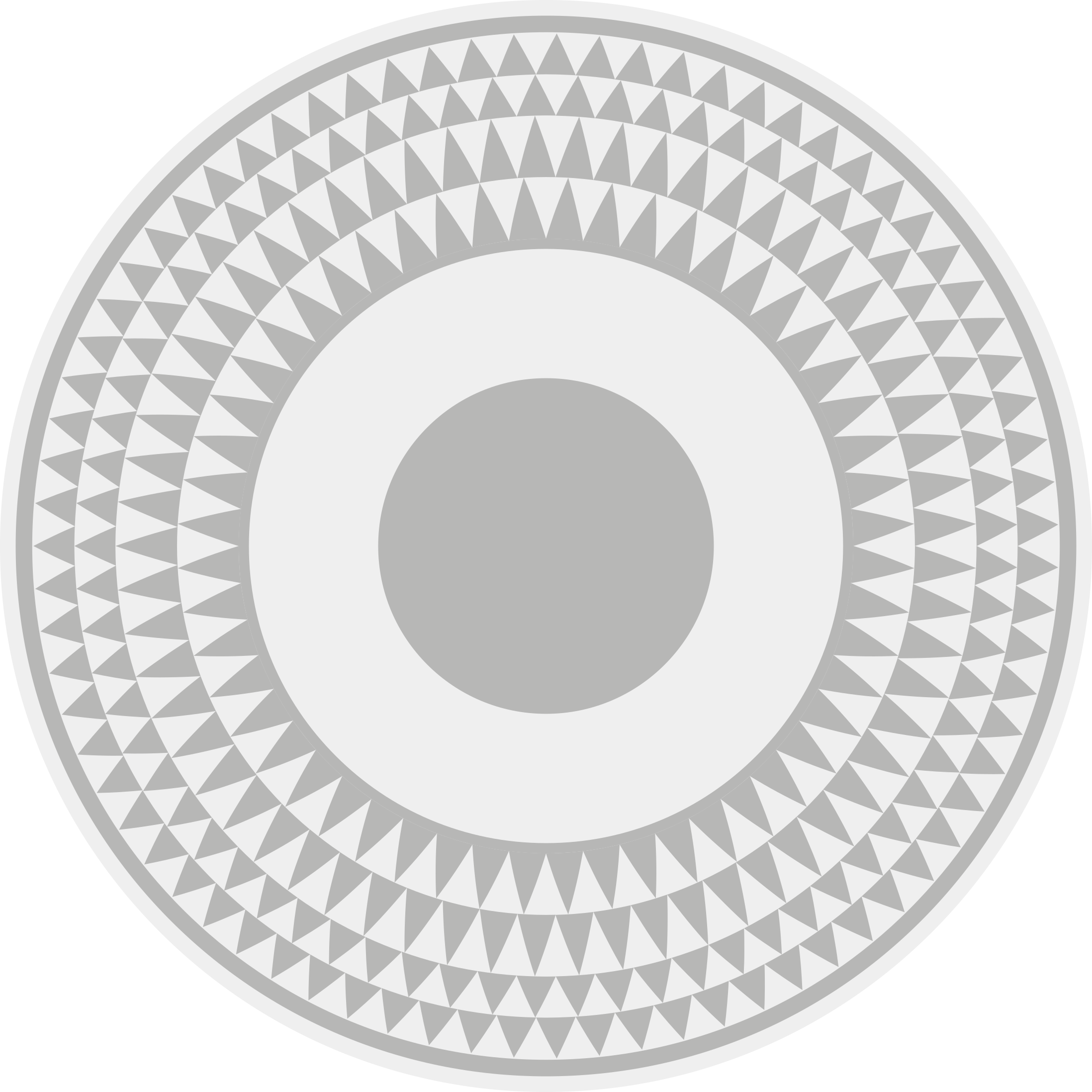 xαλί γεωμετρικού σχεδιασμού μοτίβο ομόκεντρων κύκλων - TenStickers