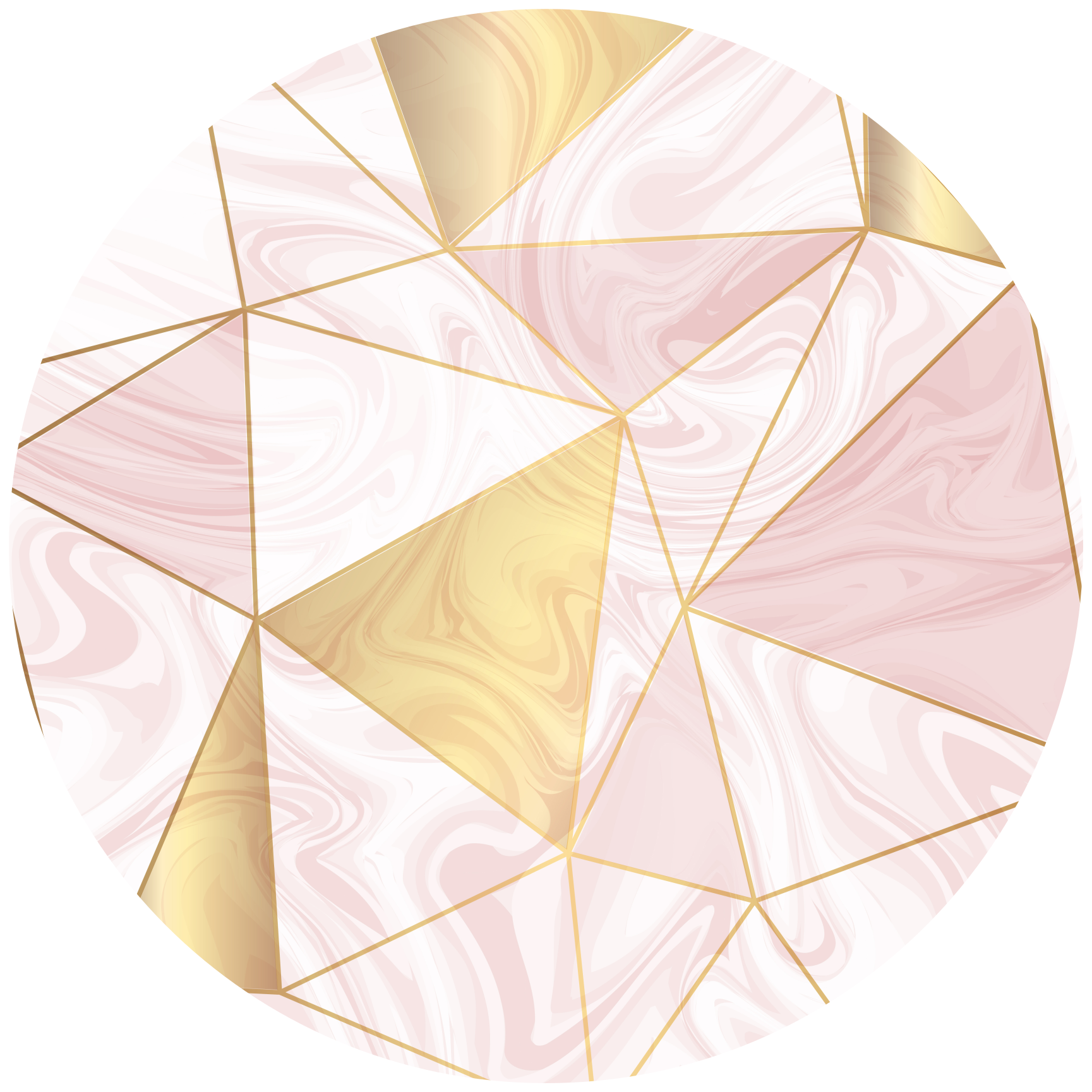 xαλί γεωμετρικού σχεδιασμού γεωμετρικό μωσαϊκό παστέλ - TenStickers