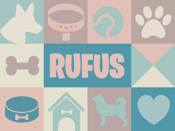 εξατομικευμένο σκυλί εικονίδια βινυλίου δαπέδου χαλί - TenStickers