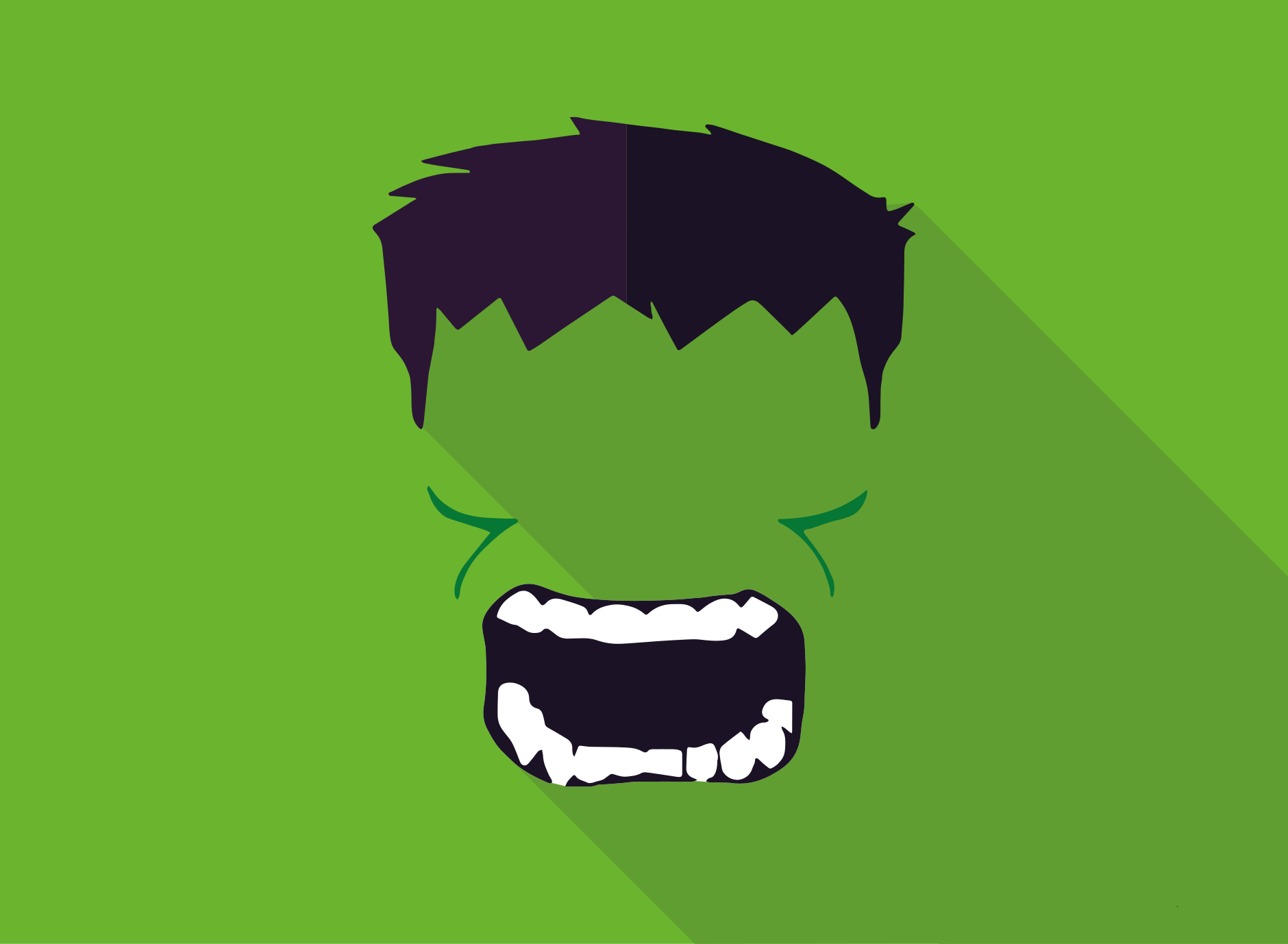 πράσινο παιδικό χαλί βινυλίου υπερήρωα - TenStickers