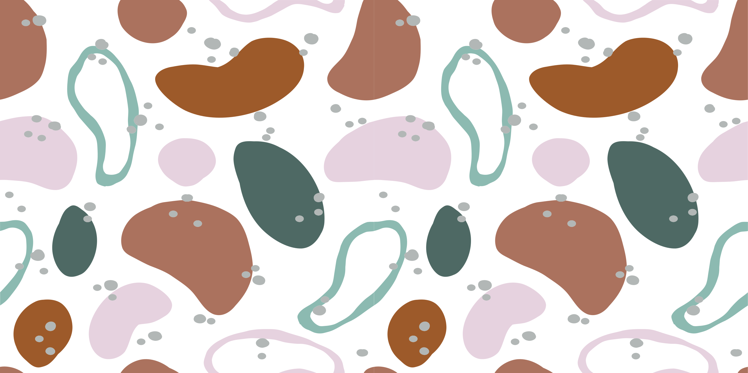 ακανόνιστο μοτίβο αφηρημένου σχήματος μίνιμαλ χαλί - TenStickers