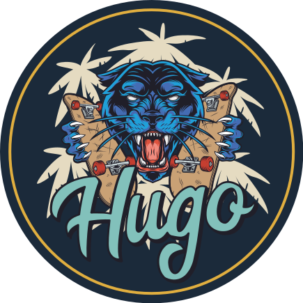 προσαρμοσμένο χαλάκι ζώων πάνθηρα - TenStickers