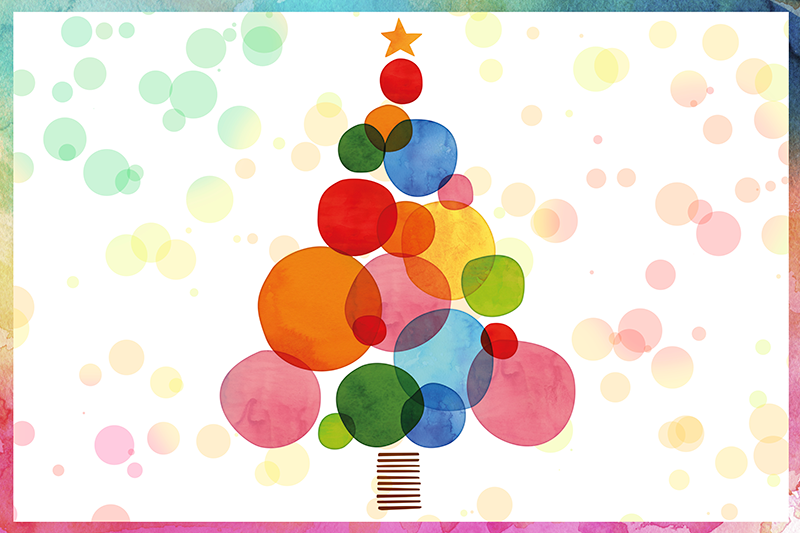 xριστουγεννιάτικο χαλί βινυλίου Υδρογραφικό Ακατάλληλο - TenStickers