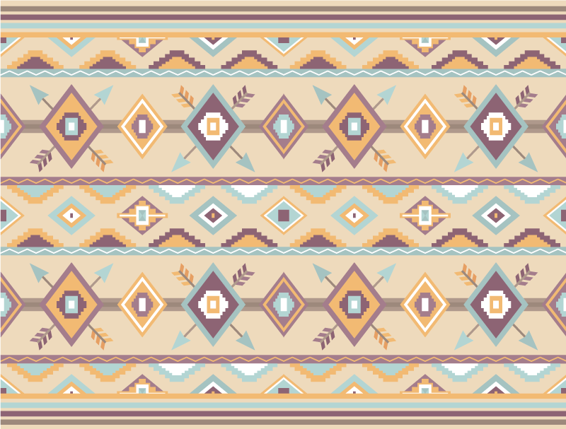 μπεζ χαλί εθνο βερβερη - TenStickers